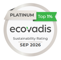 Ecovadis Platinum: A medal is earned. A transformation is built.